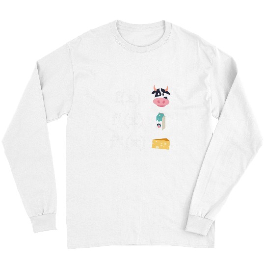 Cow Pet Infinitesimal calculation cow cheese milk math teacher maths Long Sleeves