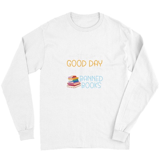 Book Fun Read Banned Books Bookworm Book Lover Bibliophile 16 Long Sleeves