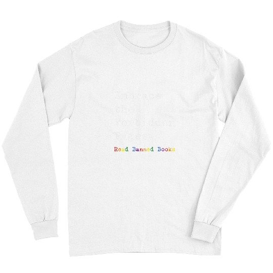 Book Fun Read Banned Books Week Literacy Librarian Book Nerd Long Sleeves