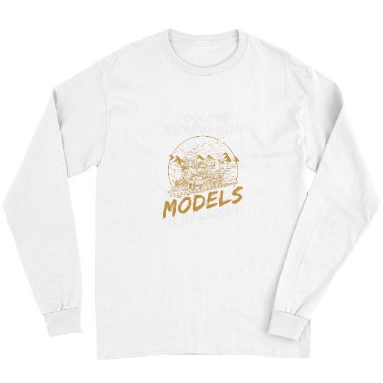 Model Train Owner Railway Essentials Railroad Collecting Long Sleeves