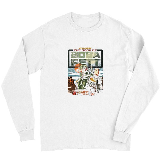 Book Fun Star Wars The Book Of Boba Fett Fennec Shand Sunrise Logo Long Sleeves