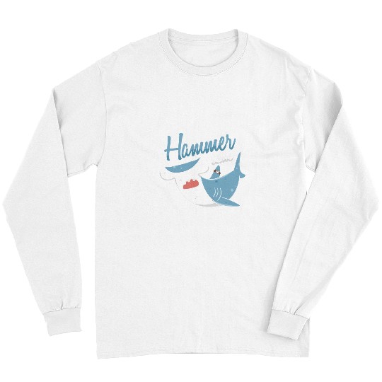 Shark Pet Hammer Time Hammerhead Shark Marine Biologist Long Sleeves