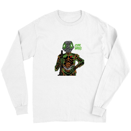 Book Fun Star Wars 4LOM Bounty Hunter Droid Comic Long Sleeves