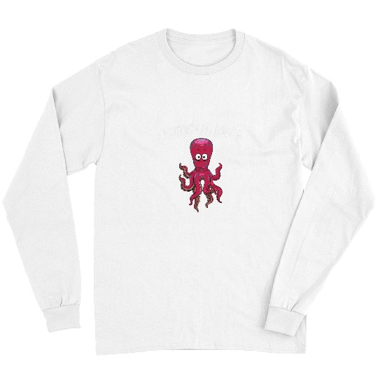 Octopus Pet For Men Dad Sea Life Ocean Biology Cephalopod Long Sleeves