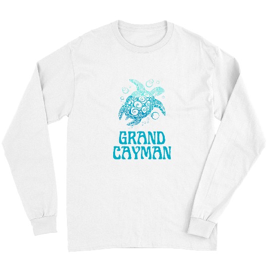 Turtle Pet Grand Cayman Souvenir Cayman Islands Sea Turtle Grand Cayman 44 Long Sleeves