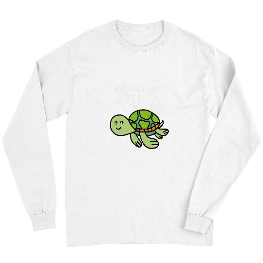 Turtle Pet Time Spent With Turtle I Sea Turtle I Kids I Long Sleeves