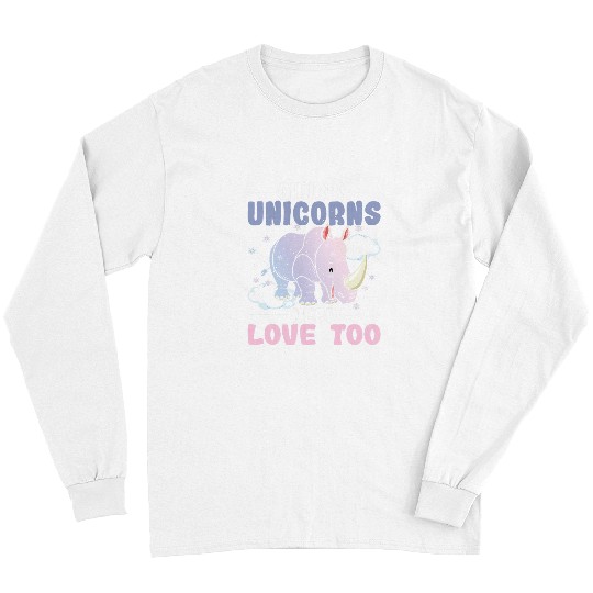 Rhino Pet Chubby Unicornss Need Love Too Zookeeper Rhino Rhinoceros Long Sleeves