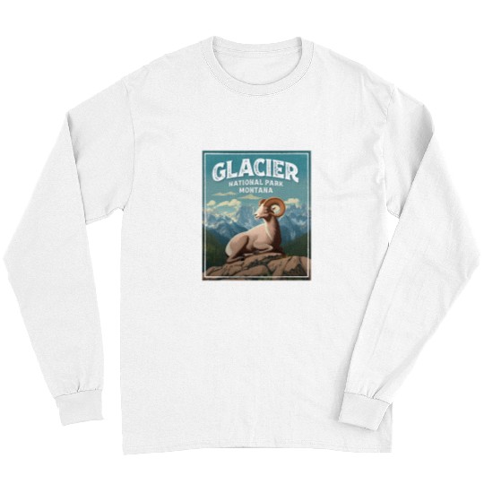 Sheep Pet Glacier National Park Bighorn Long Sleeves