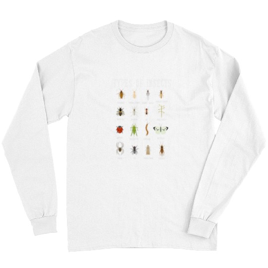 Entomologist Bug Types of Insects Long Sleeves