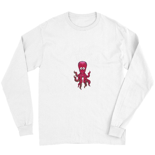 Octopus Pet For Men Dad Sea Life Ocean Biology Cephalopod4 Long Sleeves