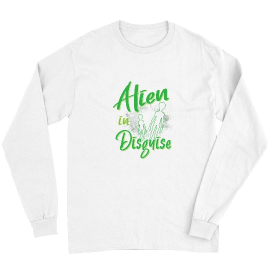 Aliens UFO in Disguise Alien Fancy Dress Long Sleeves