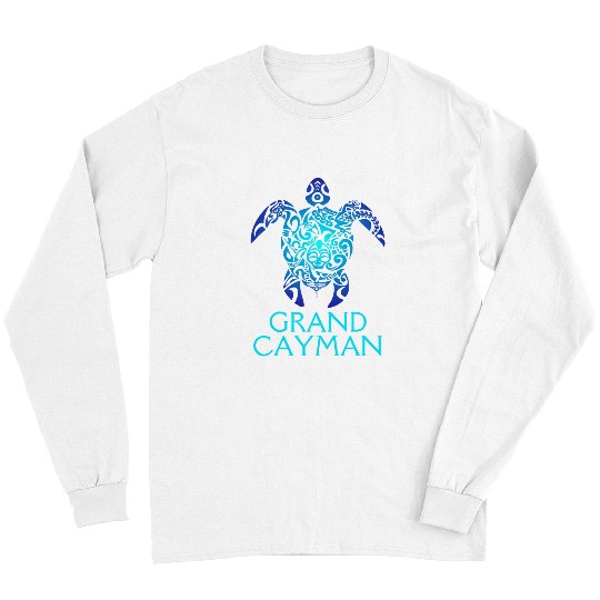 Turtle Pet Grand Cayman Souvenir Cayman Islands Sea Turtle Grand Cayman 1 Long Sleeves