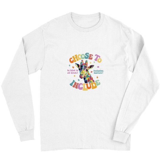 Autism Puzzle Choose To Include For Autism Teacher Special Education SPED 4 Long Sleeves