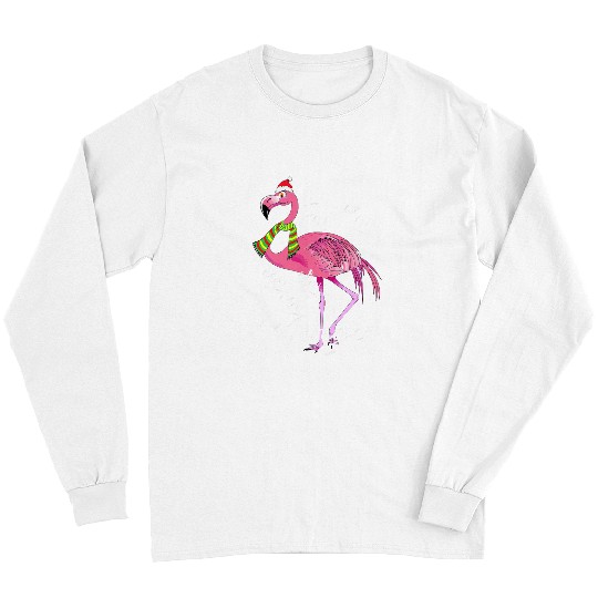 Flamingo Pet Fa La La Mingo Cute Christmas Holiday For Flamingo Lover 10 Long Sleeves
