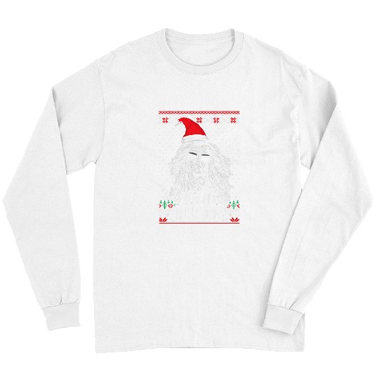 Afghan Hound Pet Sleigh all Day Funny Afghan Hound Christmas 1 Long Sleeves