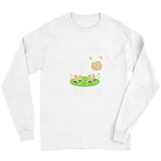 Sheep Pet Lamb Farmer Long Sleeves