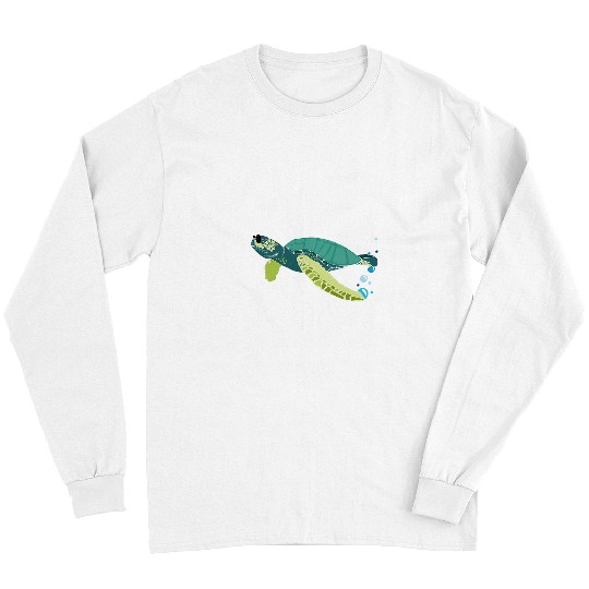 Turtle Pet Turtley Radical Funny Marine Life Sea Turtles sea Long Sleeves