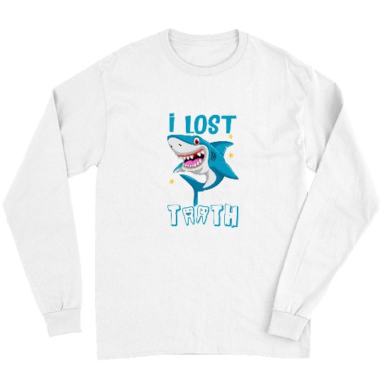Shark Pet I Lost my first tooth funny shark boys tooth fairy 7 Long Sleeves