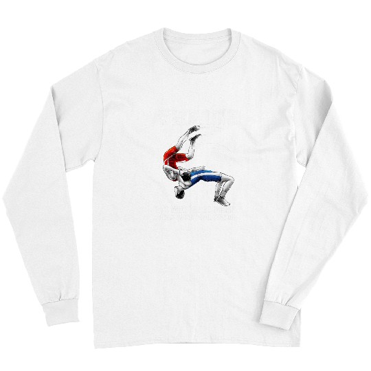 Sport Wrestling Arm Wrestler Art For Men Boy Kids Youth Wrestling Athlete Long Sleeves