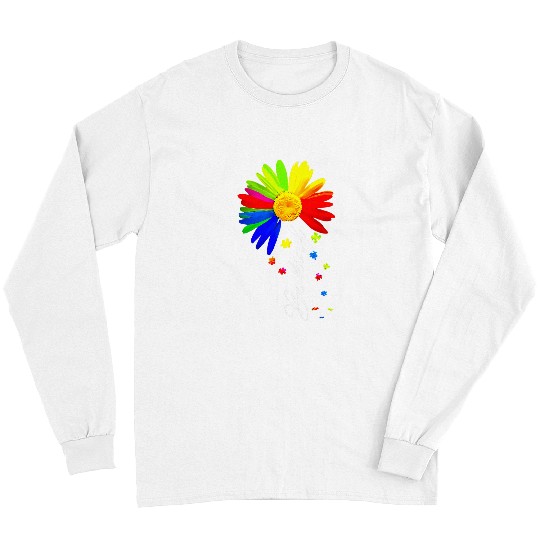 Autism Puzzle Choose Kindness Be Kind Autism Awareness s Sunflower Long Sleeves