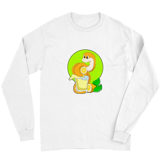 Snake Pet Lemon juice Long Sleeves
