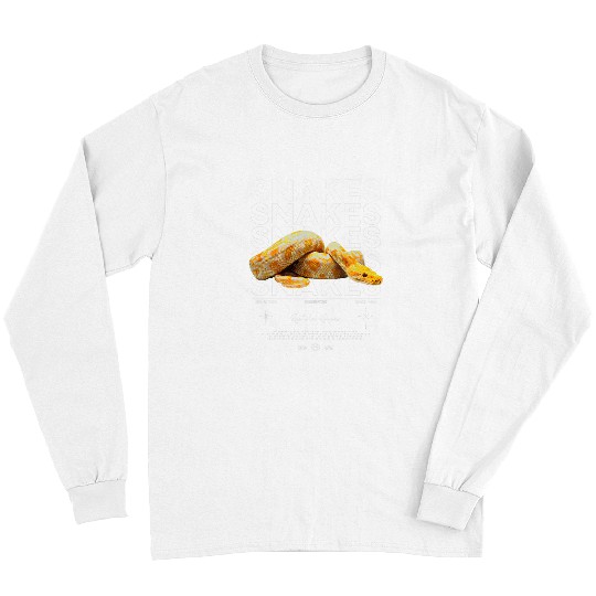 Python Pet Burmese Python Modern Streetwear Reptile Keeper Long Sleeves