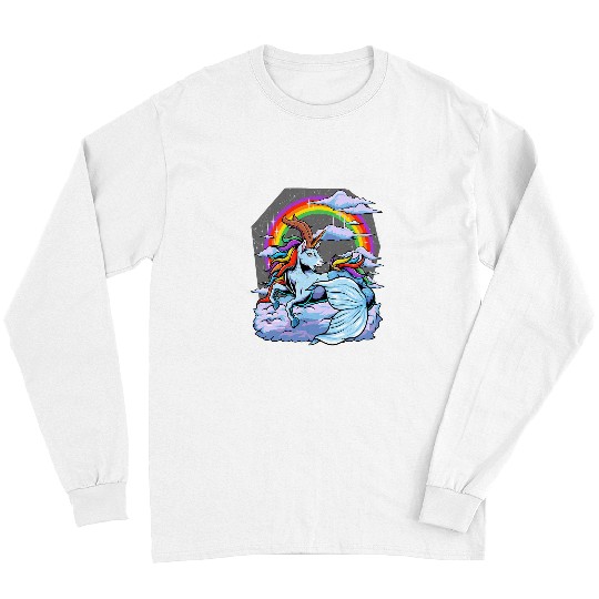 Unicorn Pet Capricorn Unicorn Zodiac Sign December January Birthdays Long Sleeves