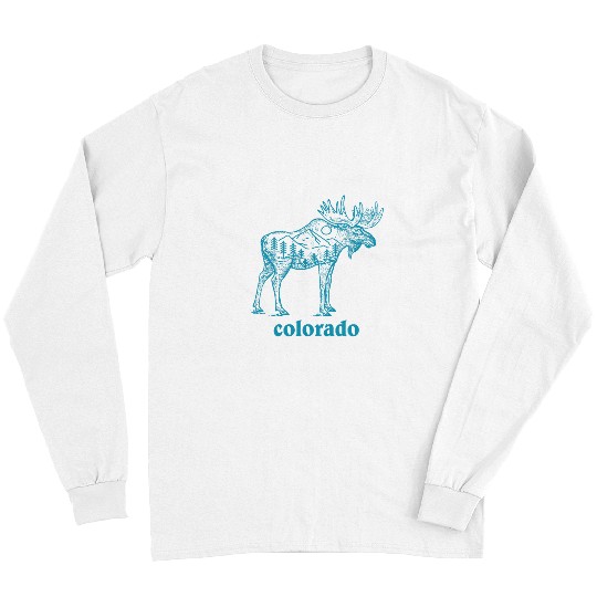 Fishing Fun Colorado Trout Fishing Rocky Mountains Graphic Design Long Sleeves