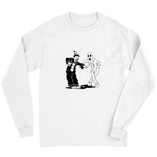 Koko the Clown and ghosts Dancing Long Sleeves