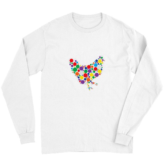 Chicken Pet September th Polka Dot Chicken International Dot Day Long Sleeves