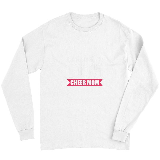 Ingredients 100 cheer mom cheer coach Long Sleeves