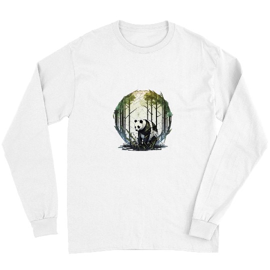 Panda Pet Eats Kawaii Pandas Chinese Food Journey in China Long Sleeves