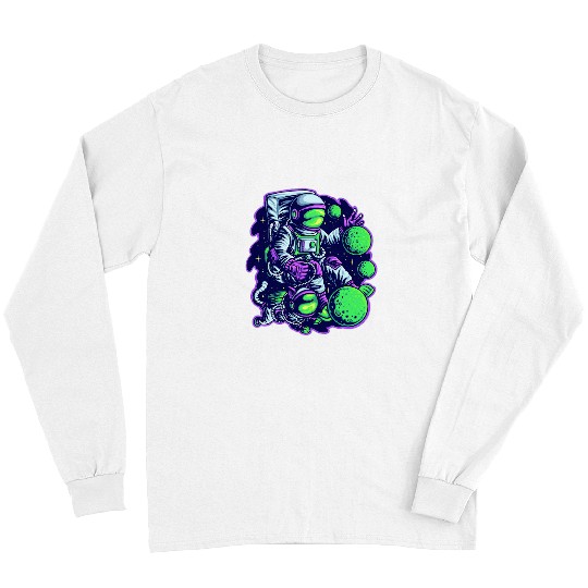Astronaut Job cosmonaut astronaut spaceman Travel to solar system Long Sleeves
