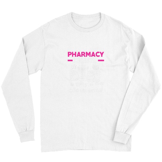 Pharmacist Job Pharmacy Chaos Coordinator Funny Pharmacist Long Sleeves