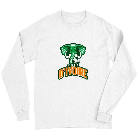 Elephant Pet Cote d Ivoire Ivory Coast Elephant For Men Women Kids Long Sleeves
