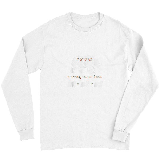 Bear Pet mama mommy mom bruh flower bear mom mors day Long Sleeves