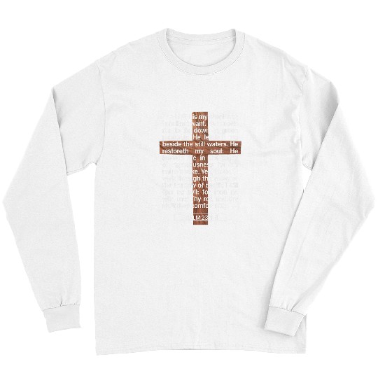 Book Fun Psalm 3 The Book of Psalms 314 The Lord is My Shepherd Long Sleeves