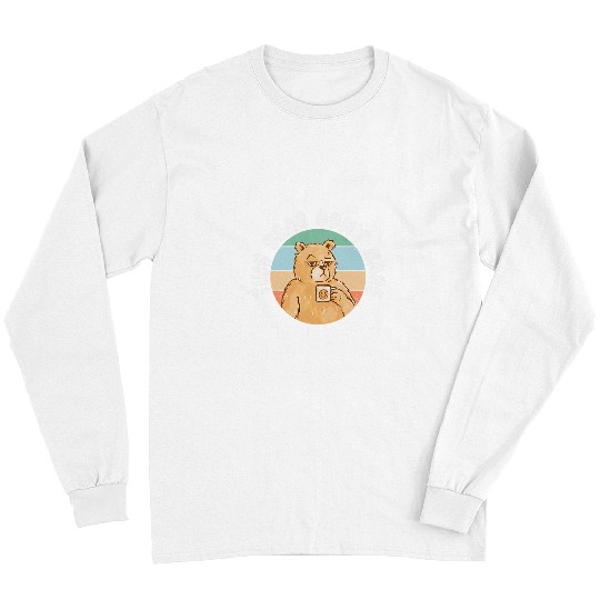 Bear Pet This Bear Don t Care Bear Lover Wildlife Animal Bear Long Sleeves