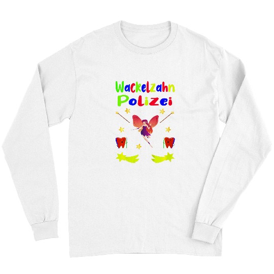 dentists Job Kids Wobble Tooth Police Childrens Milk Tooth Fairy Long Sleeves