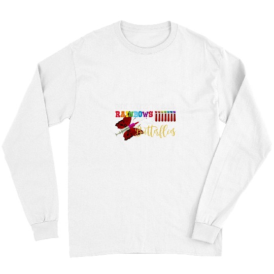 nurses Job Life Is Rainbows and Butterflies Phlebotomy Laboratory nurses Long Sleeves