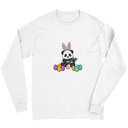 Panda Pet Easter Sunday Panda Egg Hunting Celebration Festival Bunny Long Sleeves