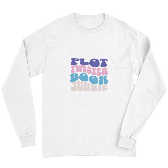 Book Fun Reader Plot Twister Book Aesthetic Reading Teacher Librarian Long Sleeves