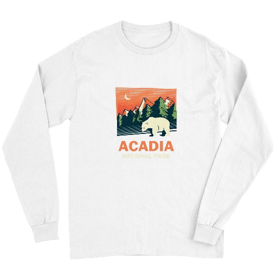 Bear Pet Acadia National Park Forest Bear Long Sleeves