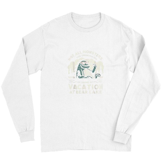 Bear Pet Bear Lake Monster Legendary Creature Cryptozoology Cryptid 10 Long Sleeves