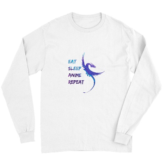 Dragon Pet Manga Eat Sleep Anime Repeat Dragon Anime Long Sleeves