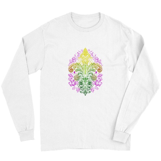 Fleur de Lis New Orleans Cajun Creole Mardi Gras Long Sleeves