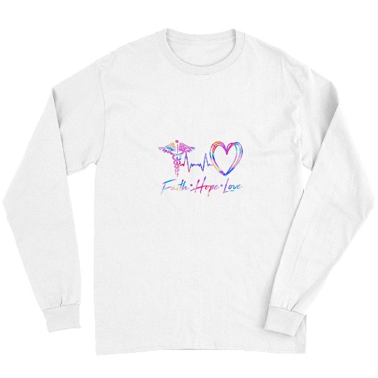 nurses Job Faith Hope Love nurses Doctor Surgeon Long Sleeves