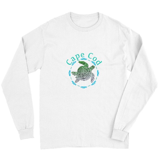 Turtle Pet Cape Cod Tribal Turtle Long Sleeves