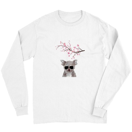 Koala Pet Sunglass Japanese Cherry Cute Blossom Sakura Flower Long Sleeves