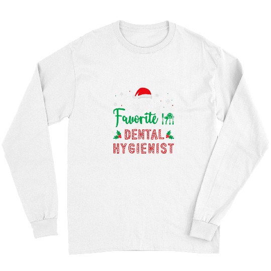 dentists Job Technician General dentists Christmas Dental Hygienist Long Sleeves
